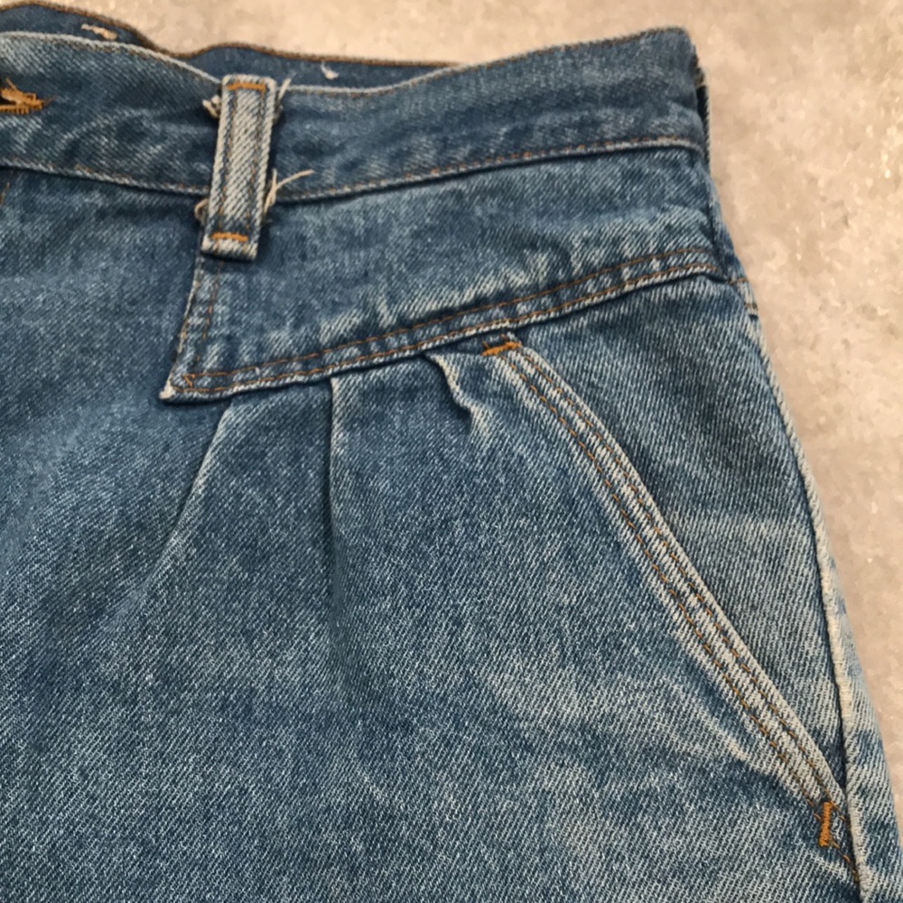 Vintage Wrangler Jeans Womens 14 High Rise Bareback Western Yoke Rock & Roll 80s - Picture 4 of 9